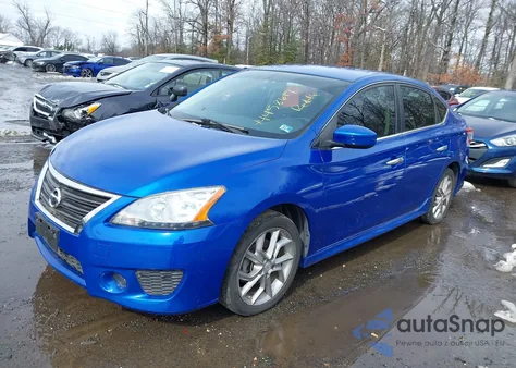 2013 Nissan Sentra Sr z USA, uszkodzony, nr VIN 3N1AB7AP2DL623490